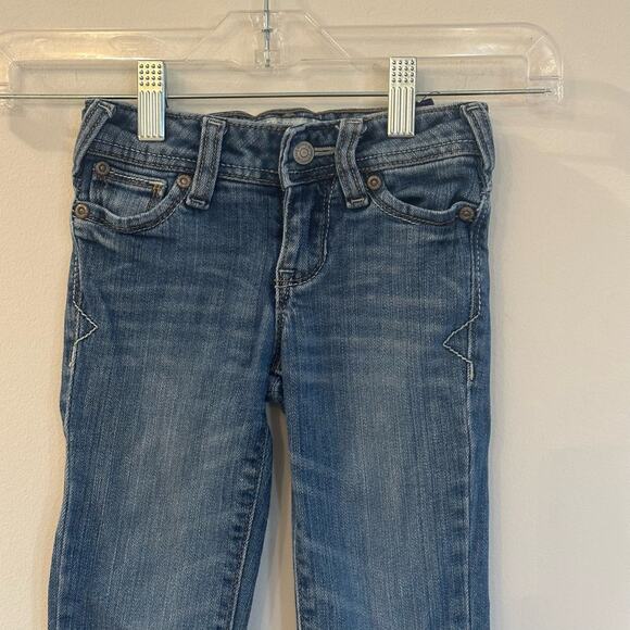 Girls Old Navy The Darling Boot-Cut Jeans sz 6 SLIM adjustable waist - Picture 4 of 8